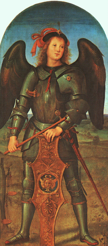 St. Michael (Panel of the Polytych of Certosa di Pavia) ag